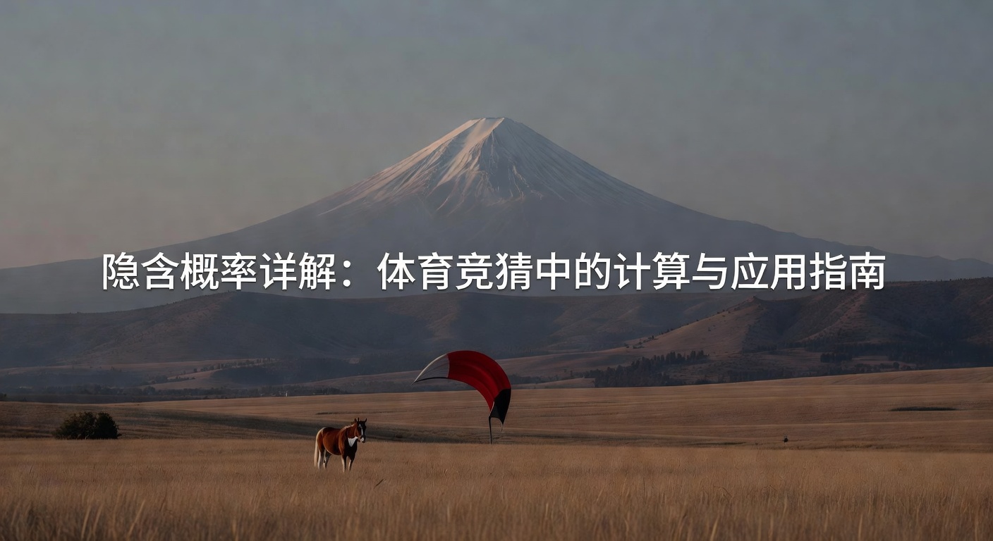 隐含概率详解：体育竞猜计算方法与实战应用