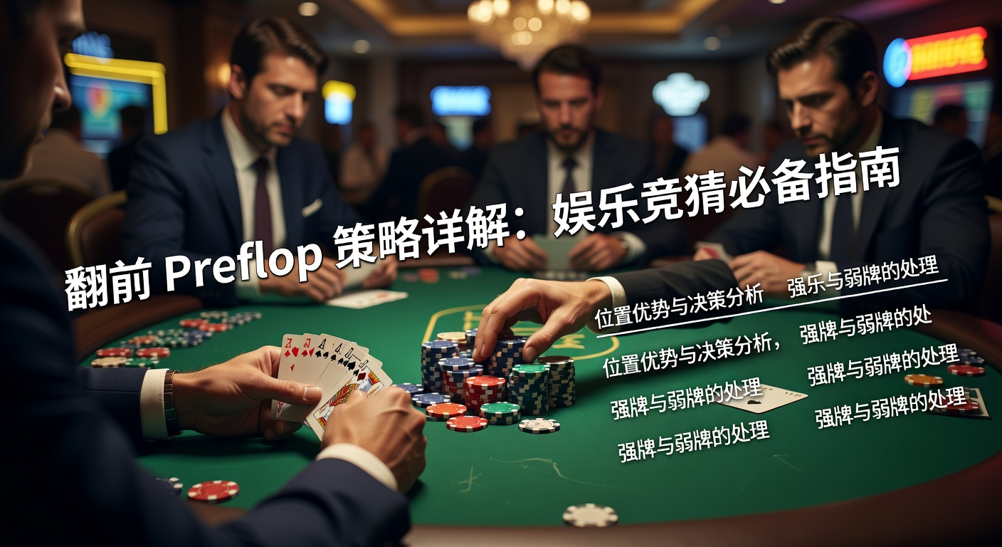 翻前 Preflop 策略详解：新手赛事分析指南