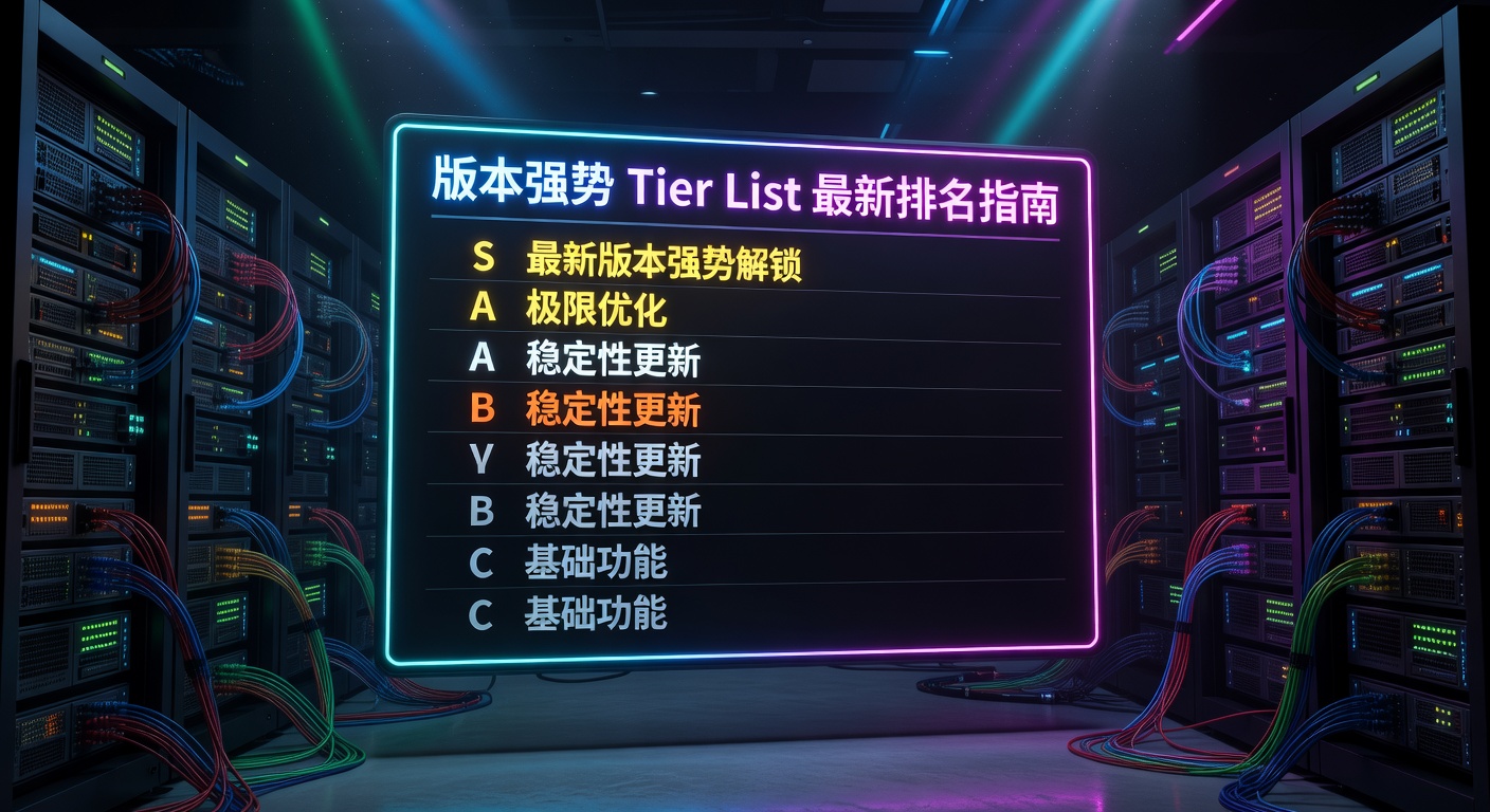版本强势 Tier List 2024顶级球员排名