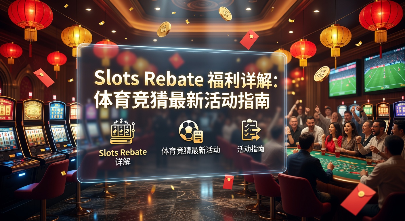 Slots Rebate 福利指南 体育竞猜最新活动