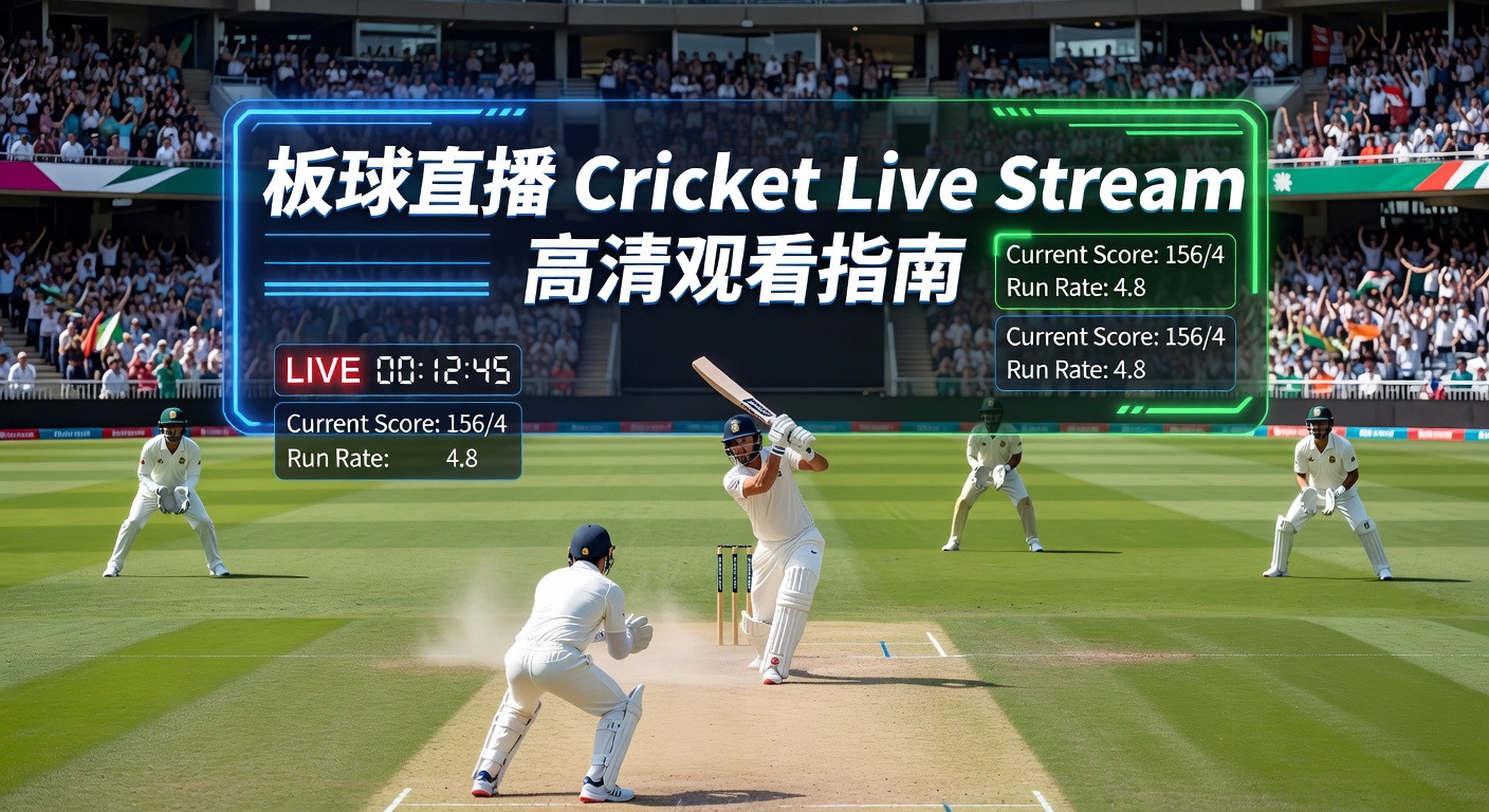 板球直播 Cricket Live Stream 最新观看指南