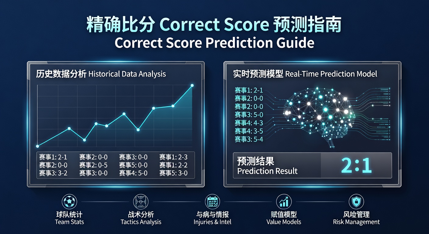 精确比分 Correct Score 预测技巧2024最新