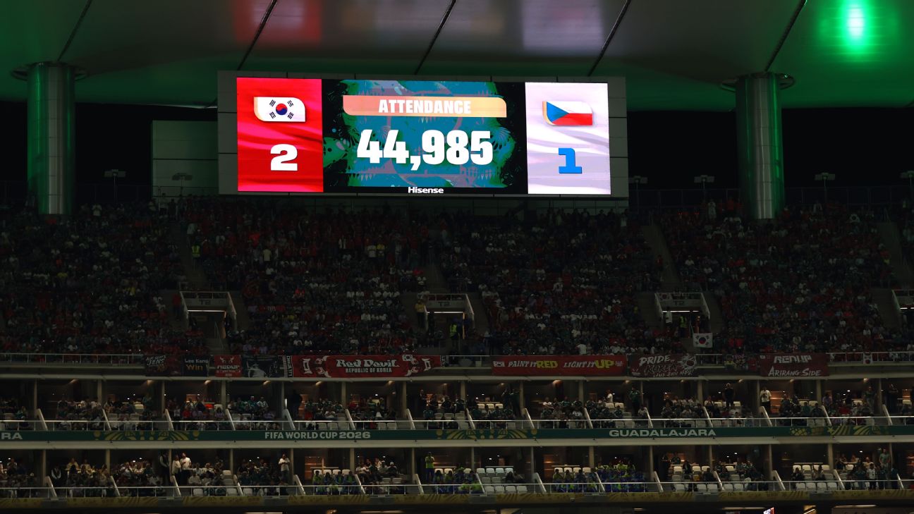 FIFA为韩国对捷克世界杯战出席人数辩护：4.5万数据背后的争议
